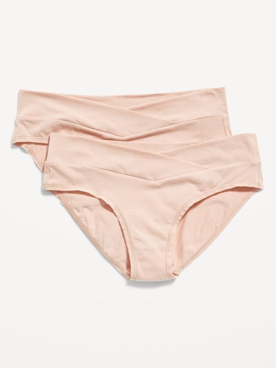Old Navy Maternity Low-Rise Bikini Underwear 2-Pack