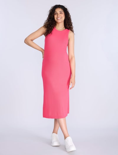 Motherhood Maternity Racerback Tank Midi Dress