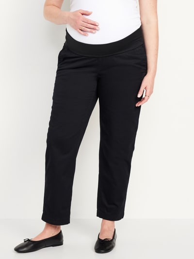 Old Navy Maternity Rollover-Waist OGC Chino Pants