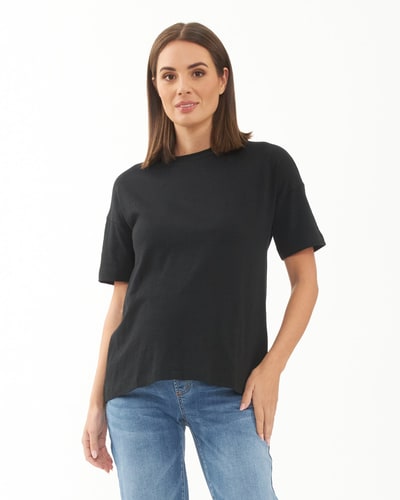 Ripe Maternity Claud Tee  Black