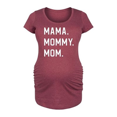 Kohl's Maternity Family Mama Mommy Mom Graphic Tee