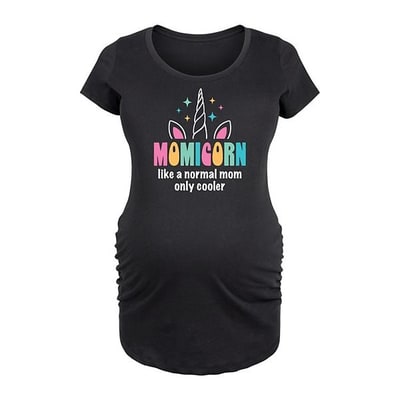 Kohl's Maternity Momicorn Graphic Tee