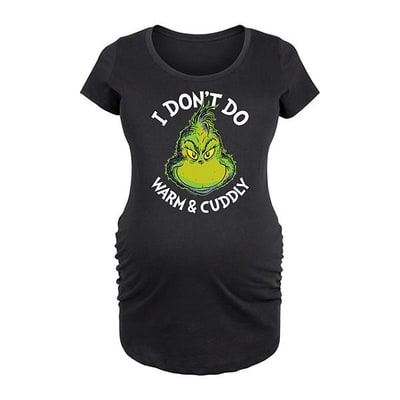 Kohl's Maternity Dr. Seuss Grinch Warm & Cuddly Graphic Tee