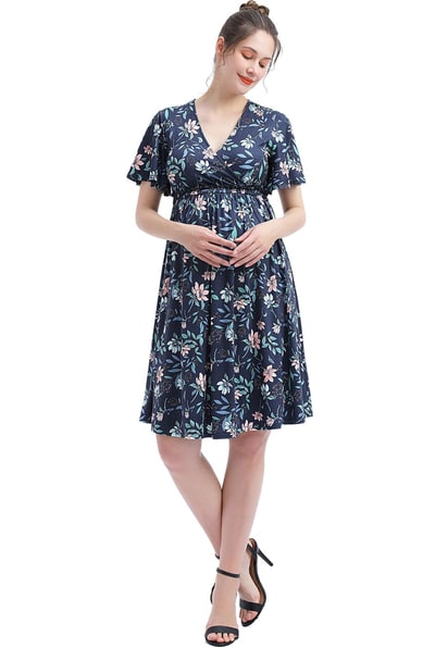 Kimi + Kai Kimi + Kai Maternity "Everly" Nursing Dress