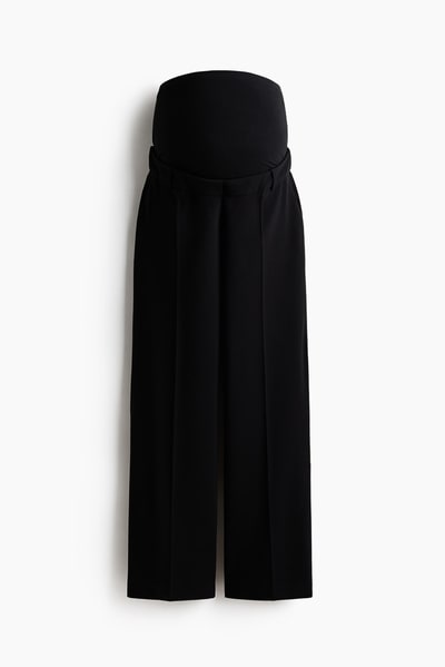 H&M MAMA Wide-Leg Dress Pants