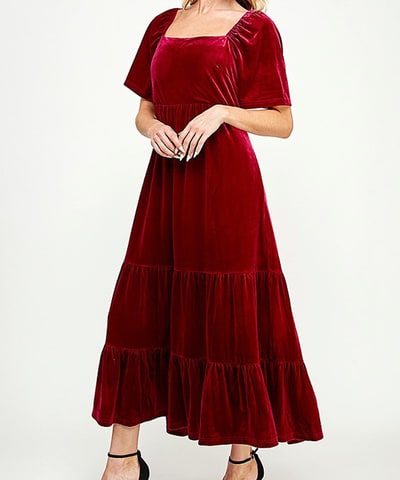 Bump City The Daphne Velvet Dress