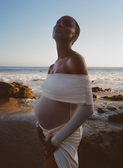 BUMPSUIT Off The Shoulder Soft Mesh Top - JASMINE TOOKES X BUMPSUIT