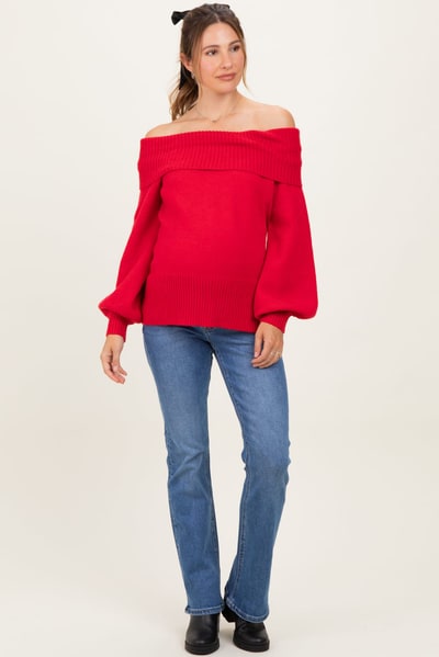 PinkBlush Blue Classic Wash Maternity Bootcut Jeans