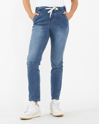 Ripe Maternity Denim Jogger Blue