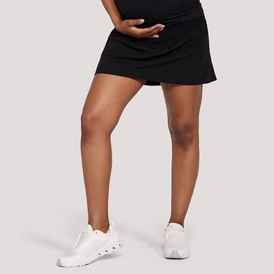 Kohl's Motherhood® Woven Tennis Skirt With Short