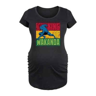 Kohl's Maternity Marvel Black Panther King Of Wakanda Graphic Tee