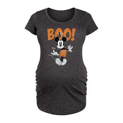 Kohl's Disney's Mickey Mouse Maternity Boo Graphic Tee