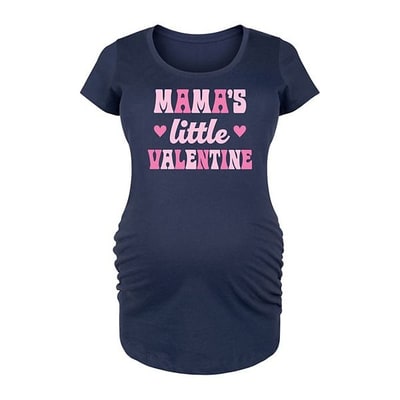 Kohl's Maternity Mama's Little Valentine Graphic Tee