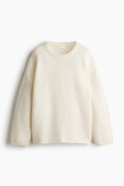 H&M MAMA Mohair-Blend Sweater