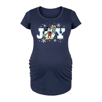 Kohl's Disney's Mickey Mouse Maternity Joy Graphic Tee