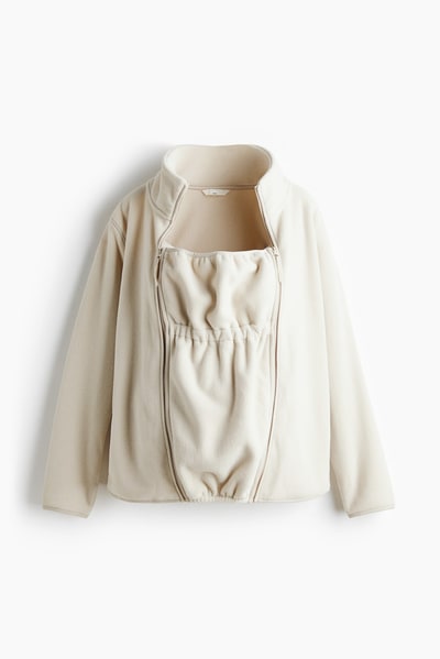 H&M MAMA Before & After Babywearing Fleece Jacket