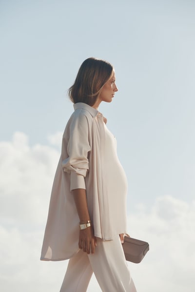 Legoe Heritage Maya Satin Shirt (Petal)