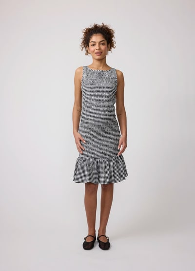 Ingrid & Isabel Capri Smocked Maternity Mini Dress