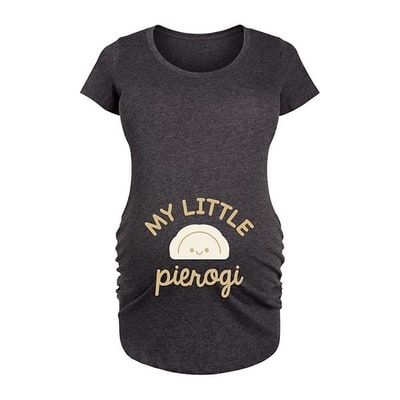 Kohl's Maternity My Little Pierogi Graphic Tee