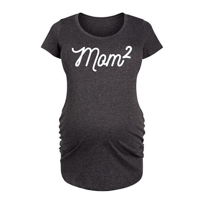 Kohl's Maternity Mom to the 2nd Power Graphic Tee