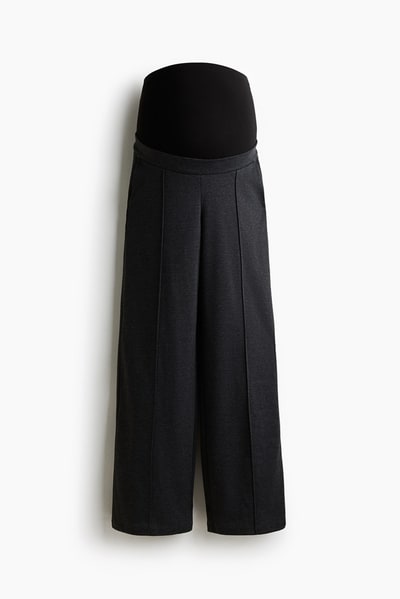 H&M MAMA Crease-Front Pants