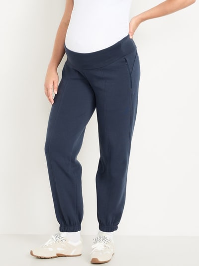 Old Navy Maternity Dynamic Fleece Rollover Waist Joggers
