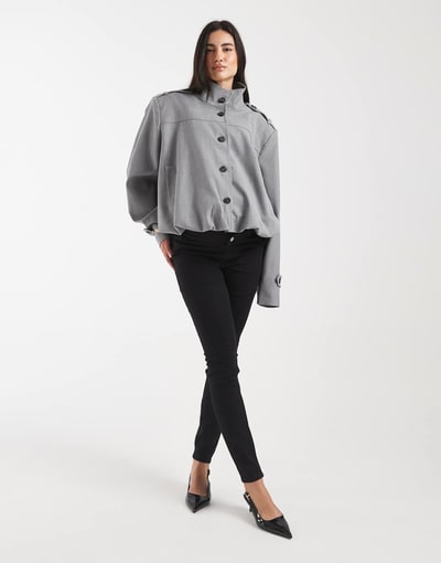 ASOS skinny jeans in clean black