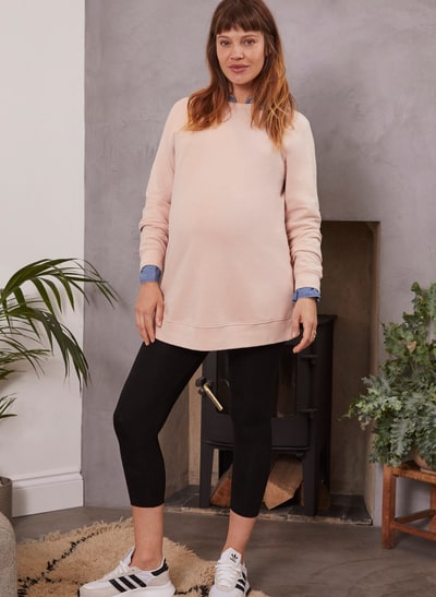 Isabella Oliver Holly Organic Cotton Maternity Sweatshirt