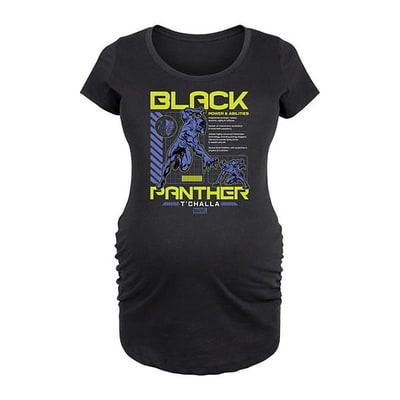 Kohl's Maternity Marvel Black Panther T'Challa Graphic Tee