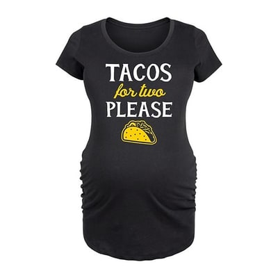 Kohl's Maternity Tacos for Two Graphic Tee