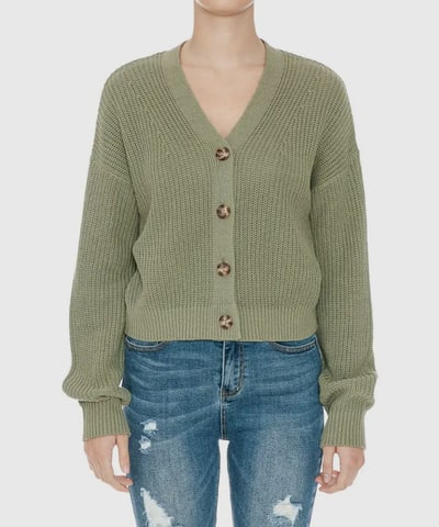 Bump City The Lulu Crop Cardigan