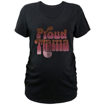 Kohl's Maternity Proud Mama V-Neck Graphic Tee