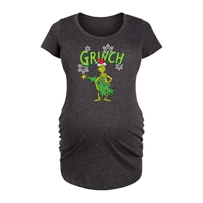 Kohl's Maternity The Grinch With Tree Graphic Tee