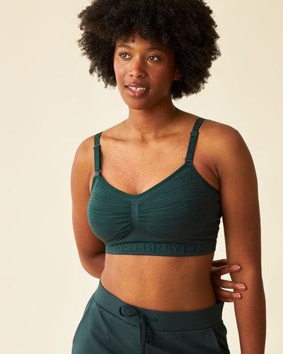 Kindred Bravely Sublime® Hands-Free Pumping & Nursing Bra | Evergreen