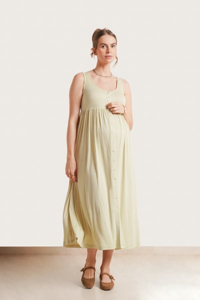 NOM Maternity Super Soft Rib Dress