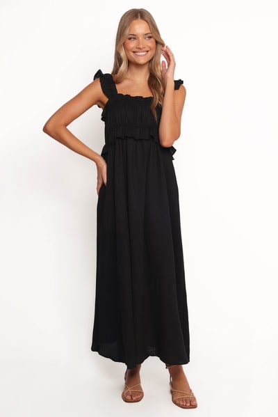 Petal & Pup Ross Frill Strap Maxi Dress