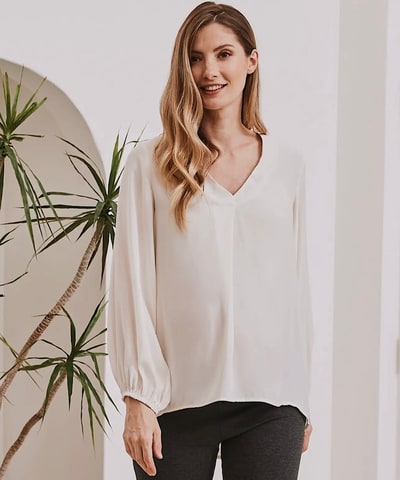 Bump City The Louise Work Blouse