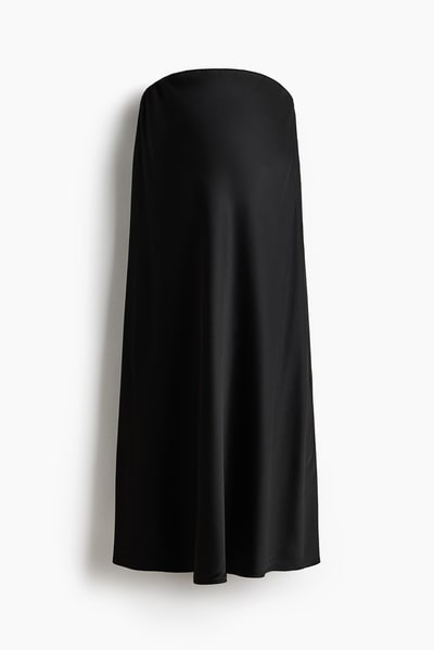 H&M MAMA Satin Slip Skirt