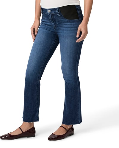 Ingrid & Isabel Paige Claudine Ankle Flare Maternity Jeans
