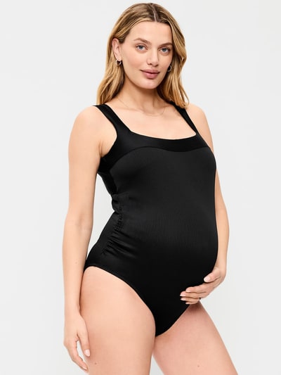 Old Navy Maternity Structured One-Piece Swimsuit