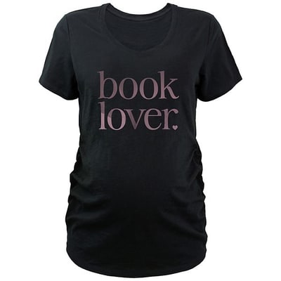 Kohl's Maternity Book Lover V-Neck Graphic Tee