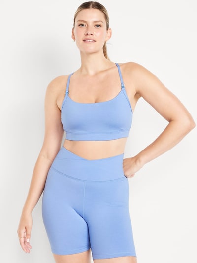 Old Navy Maternity Light Support CloudComfy Sports Bra