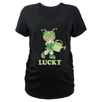 Kohl's Maternity Rainbow Brite Patty O'Green Lucky Graphic Tee