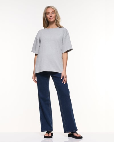 Soon Maternity Straight Leg Overbelly Jeans