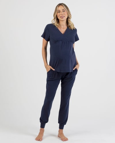 Angel Maternity 2-Piece Kyra Maternity Loungewear/Sleepwear PJ set