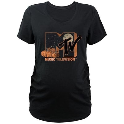 Kohl's Maternity MTV Pumpkin Patch Logo Graphic Tee