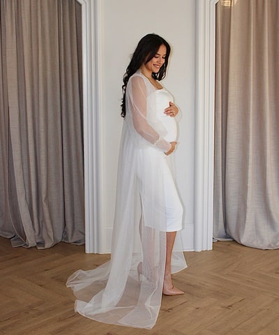 Bump City The Couture Wang Dress + Robe Dress