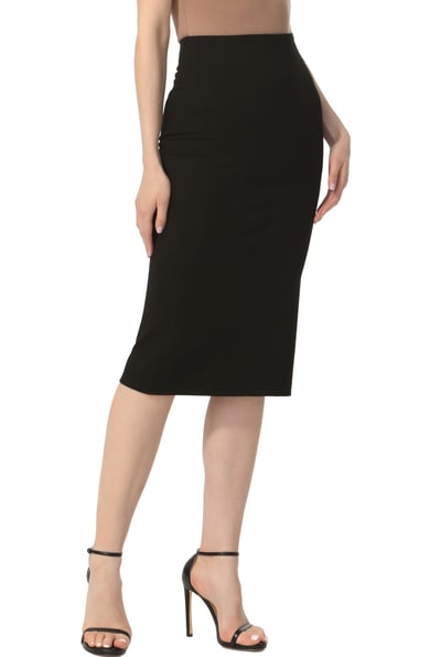 Kimi + Kai Kimi + Kai Women's Exposed Back Zip Pencil Skirt