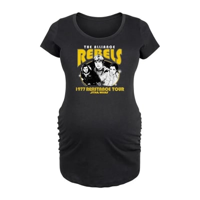 Target Women's Star Wars Rebels Rock Tee  - Black - Small