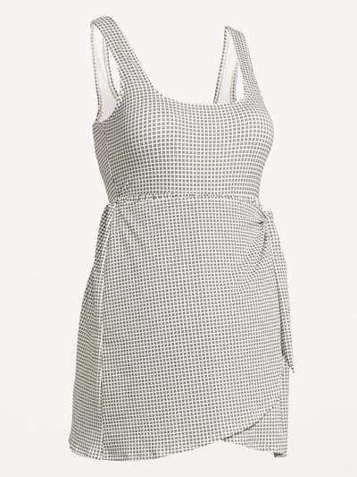 Old Navy Maternity Classic Wrap Swim Dress